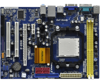 PLACA MÃE ASROCK N68S AM2+ + ATHLON X2 7750 (SEMI NOVA)