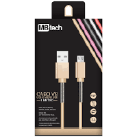 CABO DE DADOS USB - V8 - MBTECH 1M MB81154