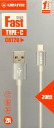 CABO TIPO-C 2M FAST 2A KIMASTER CB720