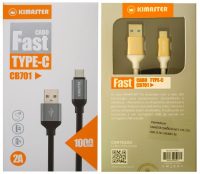 CABO USB TIPO C 2A 1M KIMASTER