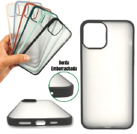 CAPA ACRILICA FOSCA COM BORDA EMBORRACHADA SAMSUNG A51