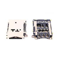 CONECTOR LEITOR SLOT CHIP SIM CARD GALAXY A3 A310 A5 2016 A510 SM-A510M A7
