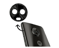 LENTE VIDRO CÂMERA TRASEIRA MOTOROLA MOTO X4 XT1900