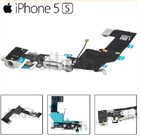 CABO FLEX CARGA USB FONE DOCK IPHONE 5S - BRANCO