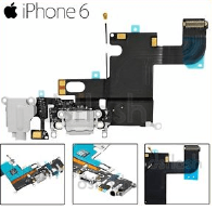 CABO FLEX CARGA USB FONE DOCK IPHONE 6G - PRETO