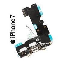 FLEX CONECTOR CARGA DOCK USB APPLE IPHONE 7 A1660 PRETO