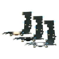 FLEX CONECTOR CARGA DOCK USB APPLE IPHONE 8 PLUS A1864, A1897 - PRETO