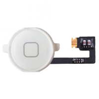 FLEX FLAT BOTÃO HOME IPHONE 4 4G - BRANCO