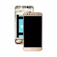 FRONTAL LG K10 POWER M320 - COM ARO DOURADO