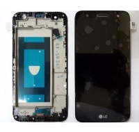 FRONTAL LG K10 POWER M320 - COM ARO PRETO