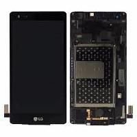 FRONTAL LG X STYLE K200 COM ARO PRETO