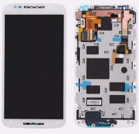 FRONTAL MOTOROLA MOTO X 2 GERAÇÃO XT1097 - COM ARO BRANCO