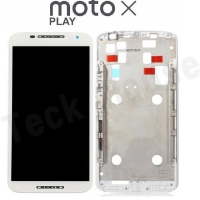 FRONTAL MOTOROLA MOTO X3 X PLAY COLORS XT1563 - COM ARO BRANCO