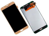 FRONTAL SAMSUNG J7 METAL SM-J710 J710 2016 - OLED - (ORIGINAL CHINA) DOURADO