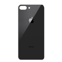 TAMPA TRASEIRA DE VIDRO APPLE IPHONE 8 PLUS - PRETO SEM LENTE