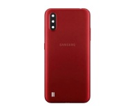 TAMPA TRASEIRA SAMSUNG GALAXY A01 A015F A015G A015M VERMELHO