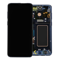 FRONTAL SAMSUNG GALAXY S9 SM-G960 COM ARO - AMOLED - PRETO