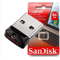 PEN DRIVE CRUZER FIT SANDISK 64GB